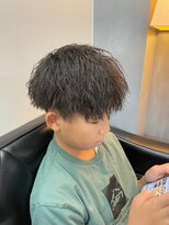 バース 河原町店(BIRTH)&nbsp;キッズツイストスパイラルパーマツイストパーママッシュパーマ