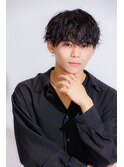 波巻きスパイラルパーマツイストスパイラルパーマ韓国マッシュ