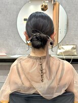 シティ 薬院(SITY.) お呼ばれヘア　同窓会ヘア　タイトアレンジ