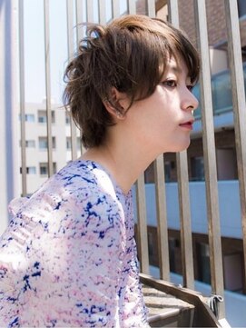 スムーズ 北千住(smoos’) ゆるふわショートボブ