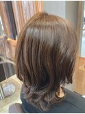 アッシュグレージュ　40代50代60代