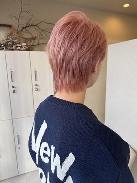 ガレリアエレガンテ 尾張旭店(GALLARIA Elegante) 柔らかいピンクカラースタイル