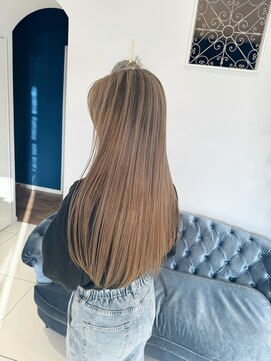 ルクール ヘアー プレジー(Le Coeur HAIR Plaisir) ミルクティー★シャドールーツ★