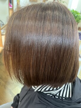 ヘアメイク ダブルス(Hair make Doubles) 艶髪doubles mix treatment × カラー