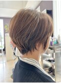 うなじ美人×ショート