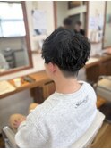 ニュアンスパーマ×マッシュショート