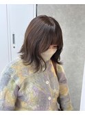 外ハネボブ/透明感カラー/ベージュカラー/カジュアルガーリー