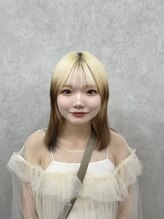 【寒色カラー・透明感カラーが得意です♪】似合わせカラー　小島みいこ