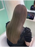プレミアム髪質改善×ブリーチなしミルクティーカラー