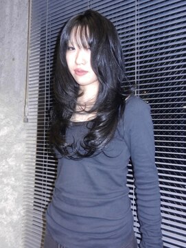 ブロック ジャポン(bloc japon) long layer cut / sheer black