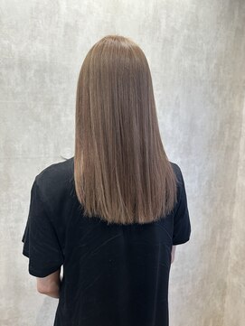 トクテ 高円寺(tokute) アプリコットミルクティー/ボブレイヤー/髪質改善【高円寺】