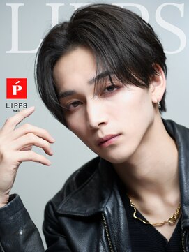 リップス 天神(LIPPS) ナチュラルコンマ縮毛矯正フェザーショートヘアツーブロック