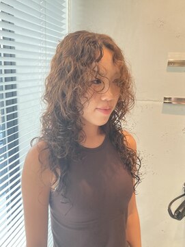 シアン 大須店(CYAN.) 外国人風スパイラルパーマ×ベージュカラー