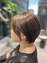 メゾンブラン 川西阪急店(Maison Blanc)&nbsp;川西髪質改善カラー似合わせショートスタイル