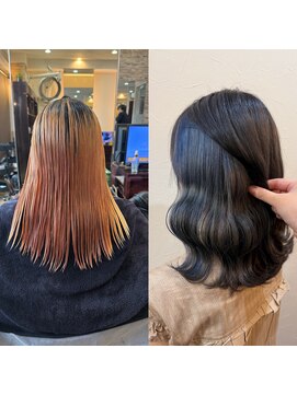 キャラ 池袋本店(CHARA) フルブリーチからインナーデザインにスタイルチェンジ♪