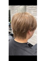 ミスタープラット(Mr.PLAT)&nbsp;メンズ　マッシュ/ベージュカラー