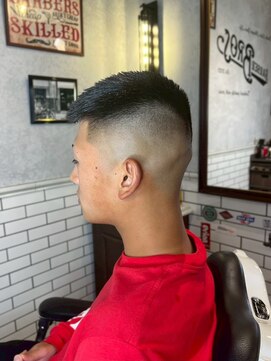 バーバーブロス 長堀店(BARBER BROS) 【BarBerBROS】スキンフェードカット　バーバーヘア