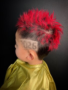 デザイニングヘアードゥ(designing hair Deux) キッズカット2026バリアートスタイル 【キッズバリアートヘア】