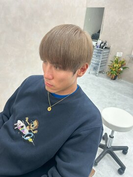 メンズサロン キング 枚方店(Men’s salon K!ng) メンズカット/ブリーチ/ニュアンスパーマ/メンズハイライト/眉毛