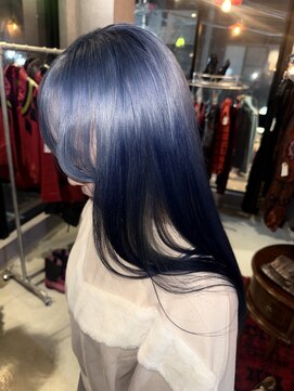 オルン(ORGN.) 【ジュワッとグラデーション】水色×ブルー