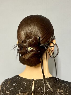 ヒュミ(hymy) 結婚式参列に♪/お呼ばれヘア/おとなっぽヘア/カチモリ/韓国