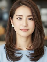 レヴィア(REVIA)&nbsp;レイヤーカット髪質改善トリートメント前髪カット