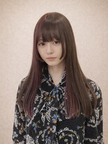 ニュクス(Nyx.)&nbsp;韓国風ストレート／シースルーバング／透明感カラー