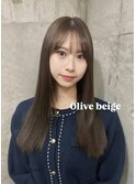 【ワンカラー】透明感ほんのりオリーブベージュ♪