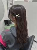 hairset × ねじりハーフツイン