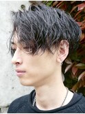 ルーズパーマシャドウパーマセンターパートスパイラルパーマ佐賀