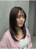 モカブラウン*レイヤーカット