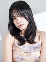 ラフィス ヘアー リノ 三宮店(La fith hair lino) 【La fith】フォワード巻き×暗髪カラー