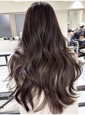 ハイライトバレイヤージュダブルカラーショートカット30代40代