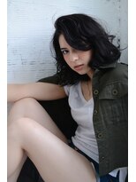 ミラバイグリーン(Mira by green)&nbsp;【sheer black】×【nuance wave】☆色っぽmidi #1