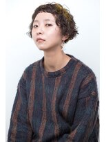 アール ヘア(AR hair) ショートバングウェーブボブ