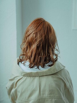 プロデュース 古淵店(Produce) オレンジ系カラーのレイヤースタイル　【古淵/相模原/町田】