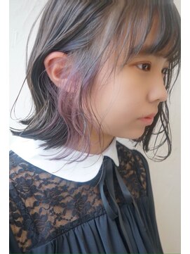 ヘアーサロン 6(hair salon) グレージュ×ラベンダー