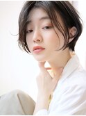 【GARDEN深尾清太郎】大人かわいい耳かけ丸みショート