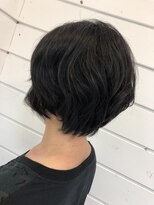 テラス ヘアアンドボタニカル(terrace)&nbsp;ふんわりショート/30代/40代/50代/黒髪