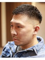 バーバーショップ スバル(BARBERSHOP SUBARU)&nbsp;＜理容室＞＜バーバー＞濡れパンアイロンパーマスキンフェード