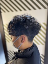 バーバーバー 都賀(BARBER-BAR)&nbsp;ショートカーリー　グラボブ