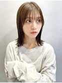 美髪/ホワイトグレージュ/大人かわいい/こなれミディ[銀座]