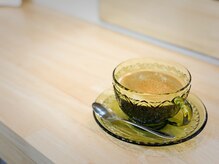 コーヒー,ハーブティー,紅茶などドリンクサービスも充実♪