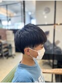 小学生×ツーブロ