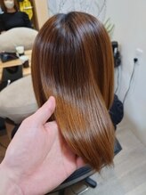 ヘアーカルチャー 小倉台店 HAIR CULTURE 髪質改善トリートメントでミディアムストレート