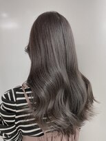 サイ(sai)&nbsp;グレージュ　ベージュ　韓国風　ブリーチなし　透明感