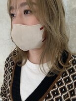 メロウ(mellow)&nbsp;ダブルカラー×ミルクティーベージュ