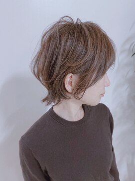 アナザヘアー なんば 高島屋前店(ANAZA hair) くびれウルフ＆シルキーベージュ