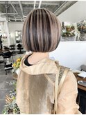 アンブレラカラー ボブ