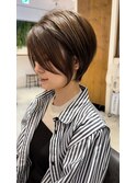 大人女性ショート/髪質改善